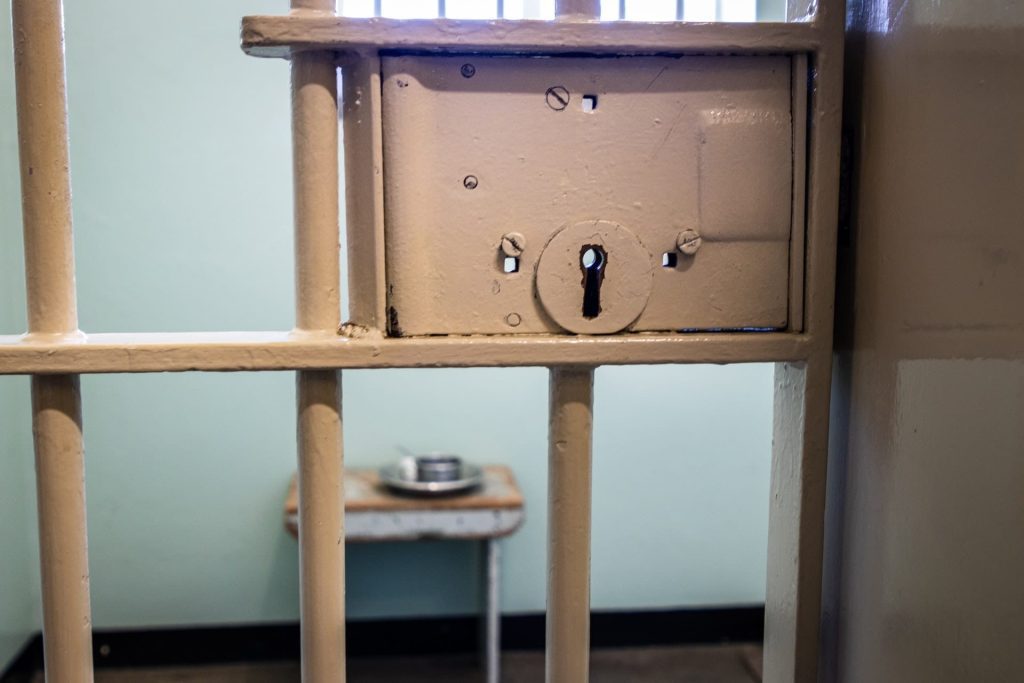 You can file a lawsuit over your conditions in solitary confinement. However, it is not likely to succeed.